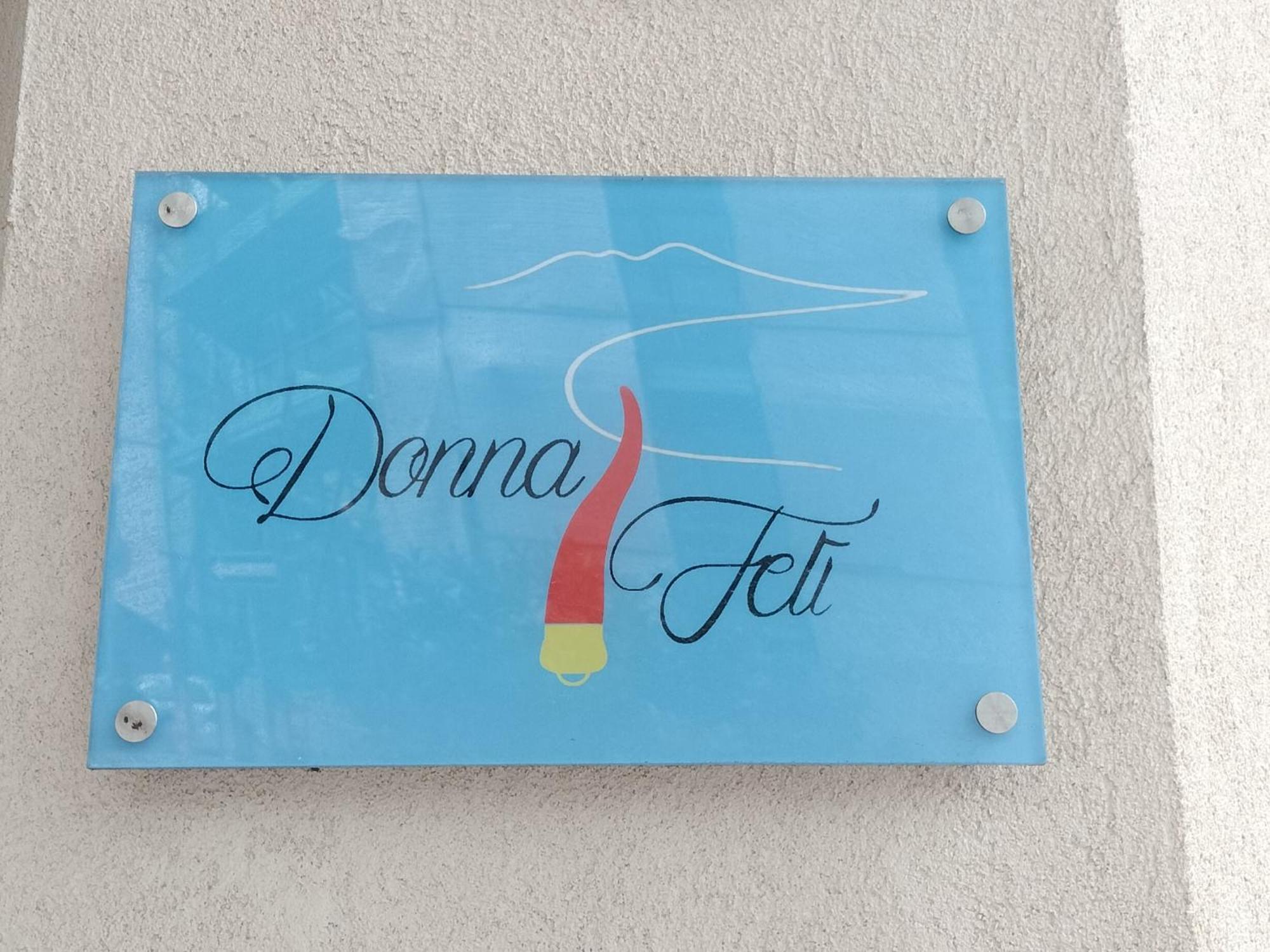 לינה וארוחת בוקר גראגנאנו Donna Feli מראה חיצוני תמונה